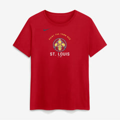 St. Louis Cardinals Nike Women's City Connect Arch T-Shirt - Red - Nike on Sale