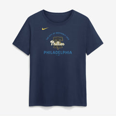 Philadelphia Phillies Nike Women's City Connect Arch T-Shirt - Navy - Nike Discount