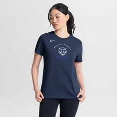 Detroit Tigers Nike Women's City Connect Arch T-Shirt - Navy - Nike Online