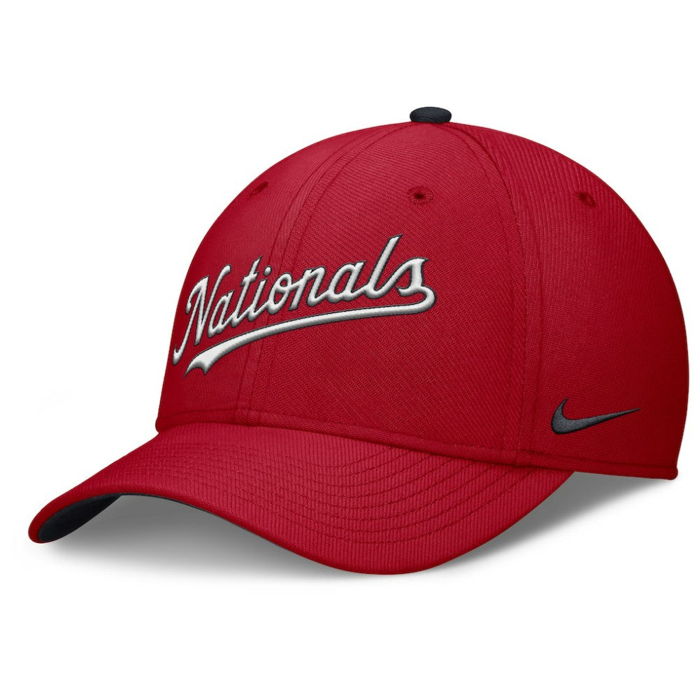 Washington Nationals Nike Primetime Rise Dri-FIT Flex Hat - Red - Nike Discount