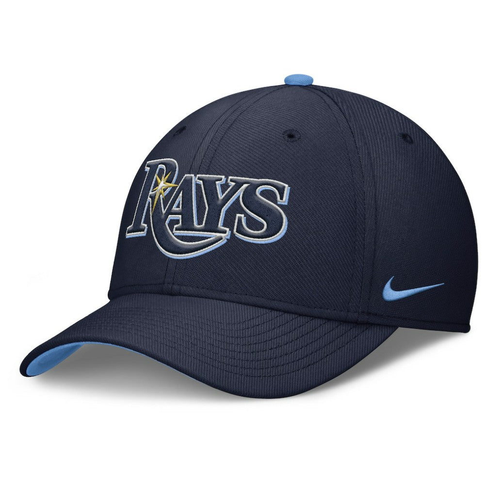 Tampa Bay Rays Nike Primetime Rise Dri-FIT Flex Hat - Navy - Nike Sale