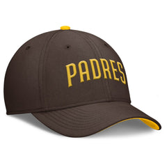 San Diego Padres Nike Primetime Rise Dri-FIT Flex Hat - Brown - Nike Discount