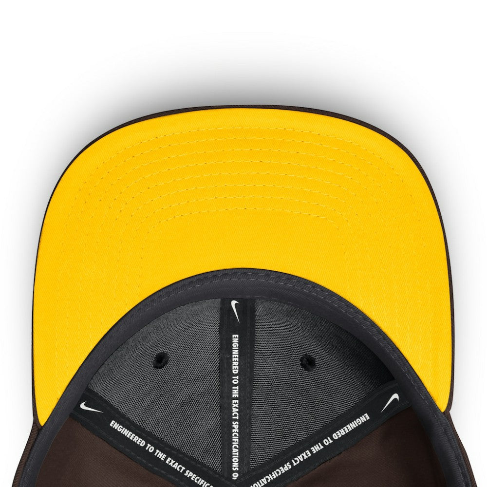 San Diego Padres Nike Primetime Rise Dri-FIT Flex Hat - Brown - Nike Discount
