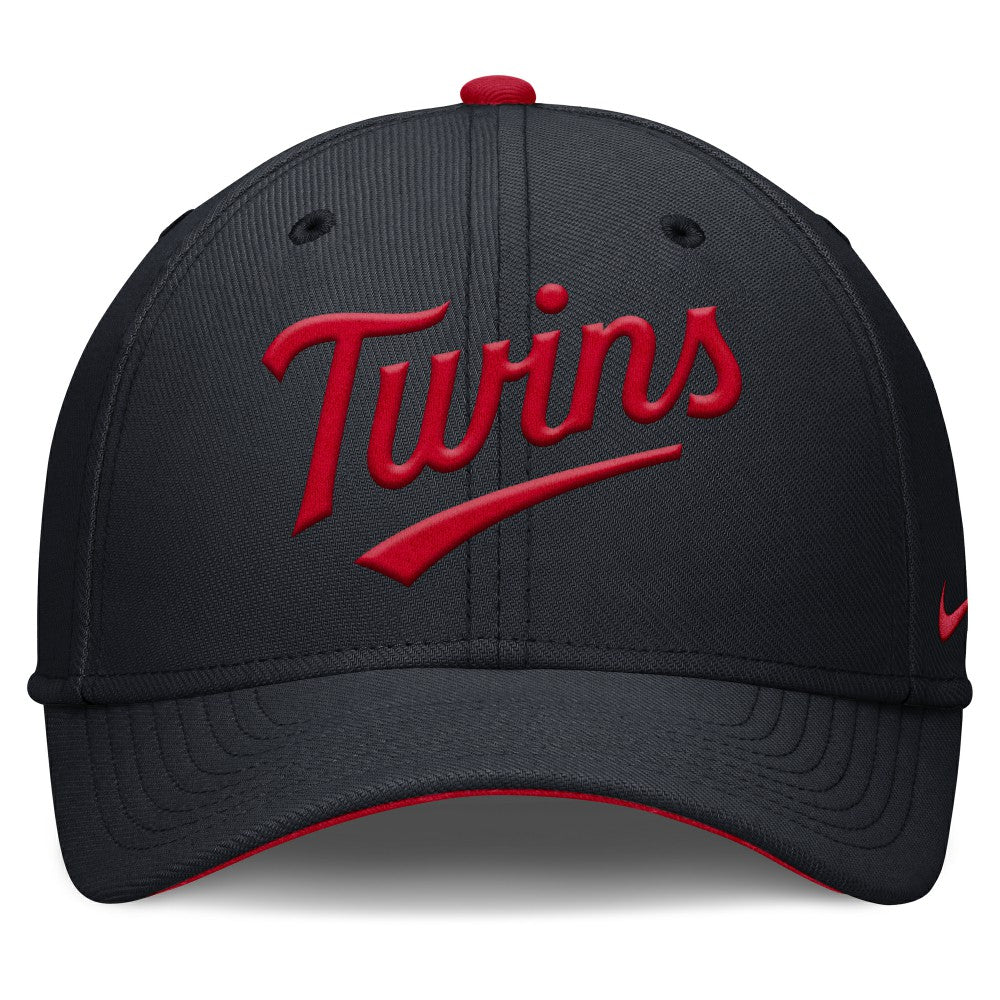 Minnesota Twins Nike Primetime Rise Dri-FIT Flex Hat - Navy - Nike Sale