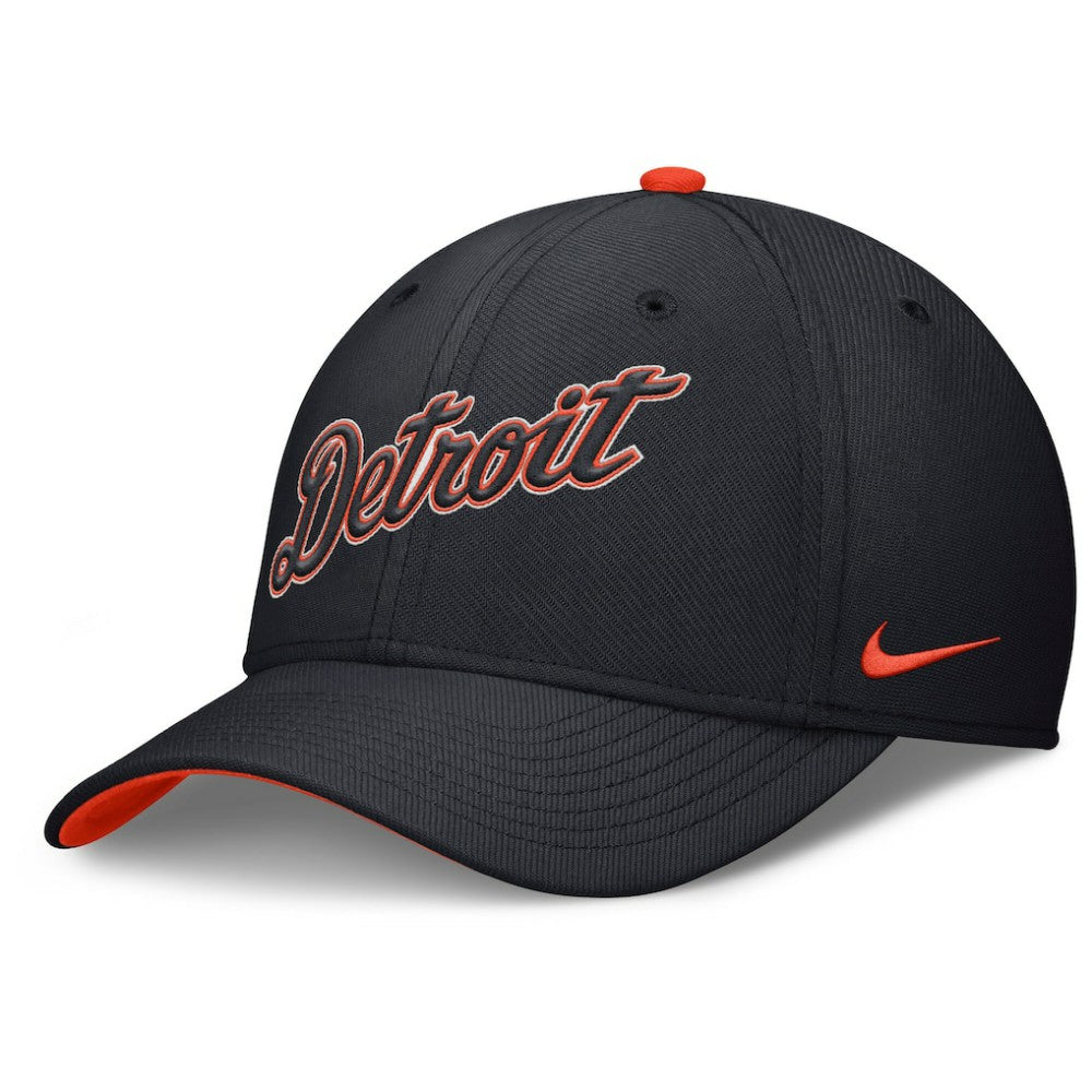 Detroit Tigers Nike Primetime Rise Dri-FIT Flex Hat - Navy - Nike Sale