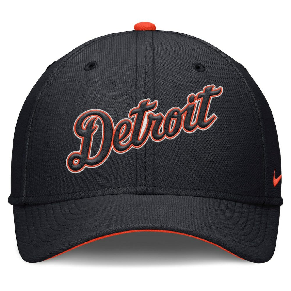 Detroit Tigers Nike Primetime Rise Dri-FIT Flex Hat - Navy - Nike Sale