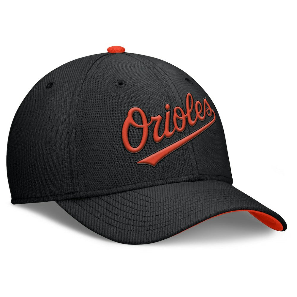 Baltimore Orioles Nike Primetime Rise Dri-FIT Flex Hat - Black - Nike Online