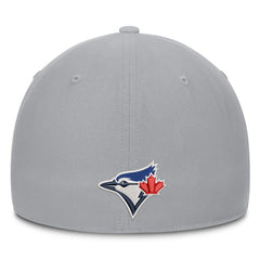 Toronto Blue Jays Nike Primetime Rise Dri-FIT Flex Hat - Gray - Nike Lifestyle