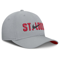 St. Louis Cardinals Nike Primetime Rise Dri-FIT Flex Hat - Gray - Nike on Sale