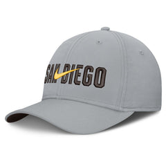 San Diego Padres Nike Primetime Rise Dri-FIT Flex Hat - Gray - Nike Sale