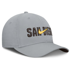 San Diego Padres Nike Primetime Rise Dri-FIT Flex Hat - Gray - Nike Sale