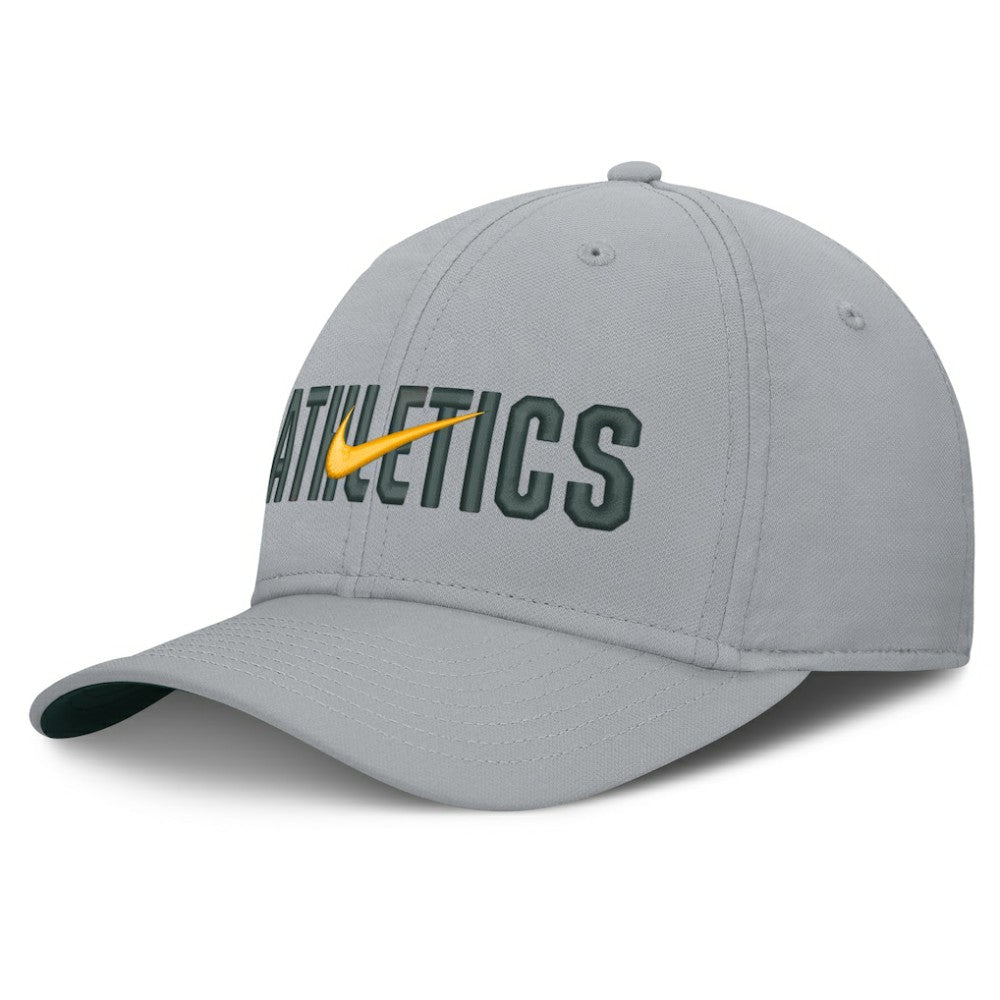 Athletics Nike Primetime Rise Dri-FIT Flex Hat - Gray - Nike on Sale