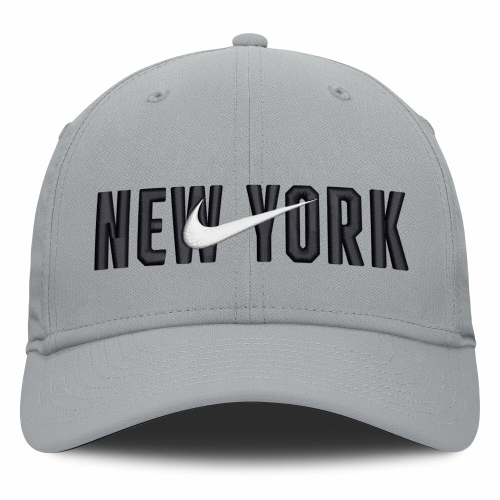 New York Yankees Nike Primetime Rise Dri-FIT Flex Hat - Gray - Nike Discount