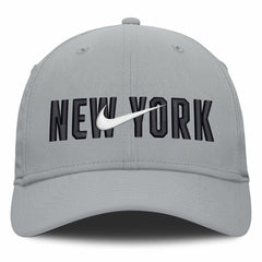 New York Yankees Nike Primetime Rise Dri-FIT Flex Hat - Gray - Nike Discount