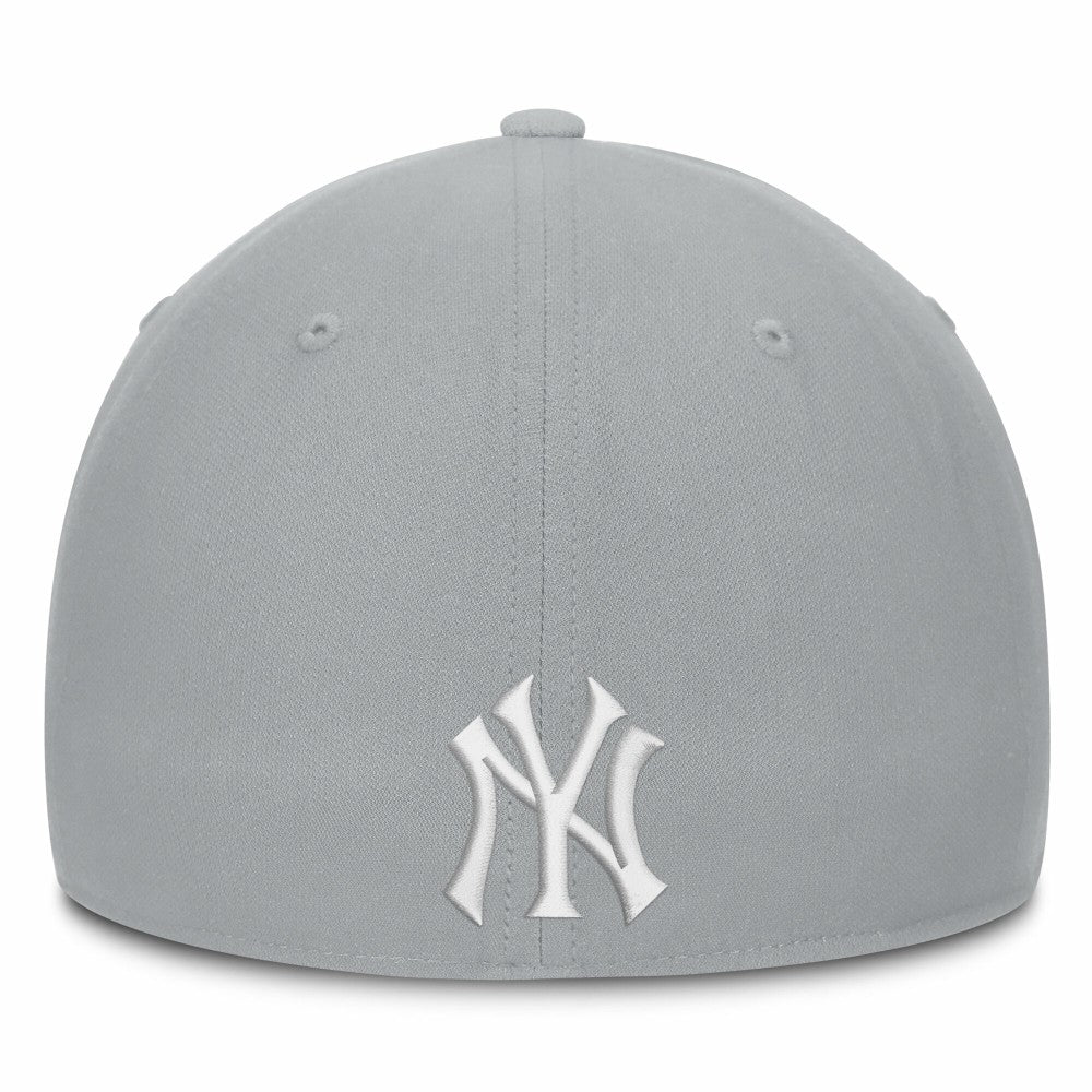New York Yankees Nike Primetime Rise Dri-FIT Flex Hat - Gray - Nike Discount