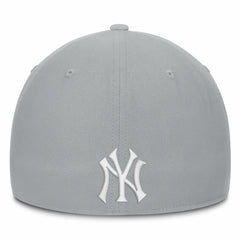 New York Yankees Nike Primetime Rise Dri-FIT Flex Hat - Gray - Nike Discount