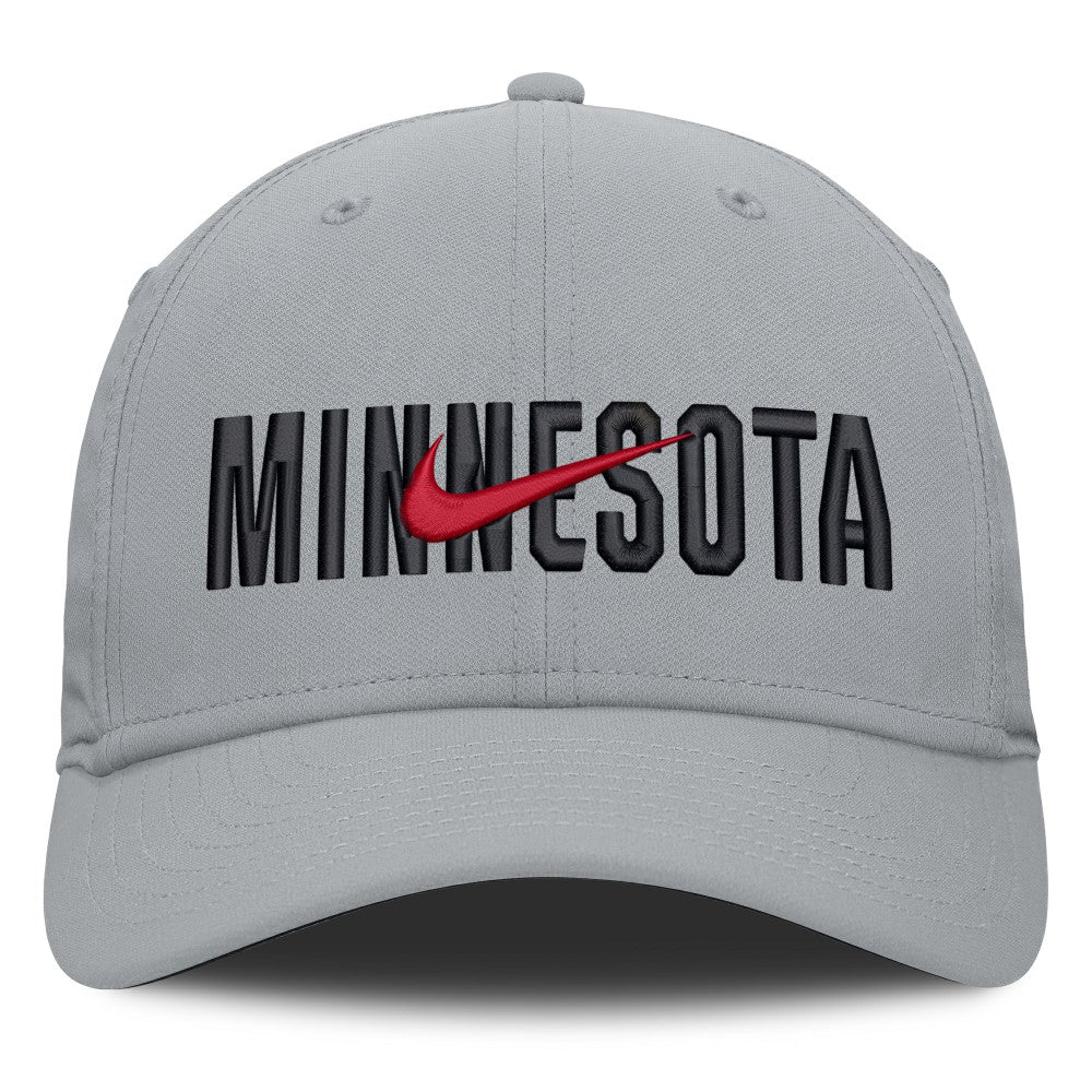 Minnesota Twins Nike Primetime Rise Dri-FIT Flex Hat - Gray - Nike Discount