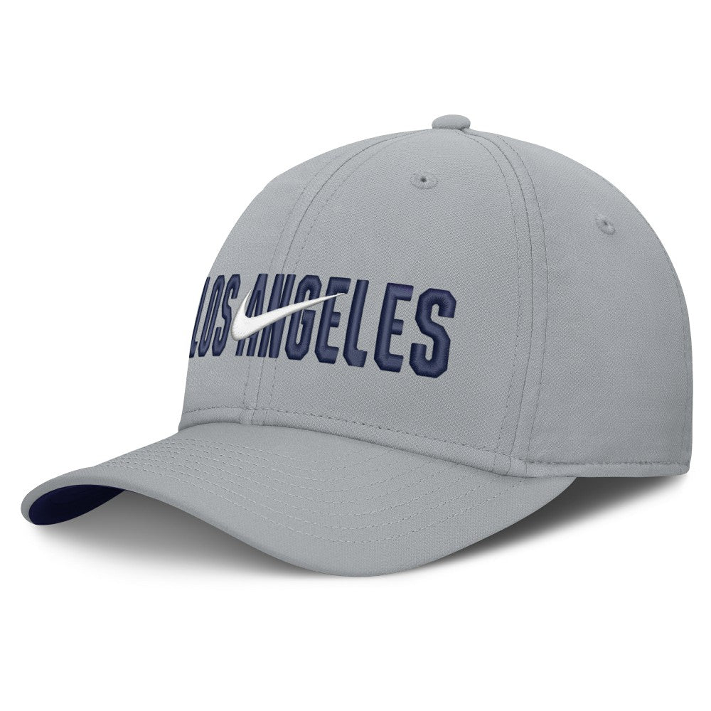Los Angeles Dodgers Nike Primetime Rise Dri-FIT Flex Hat - Gray - Nike Sale