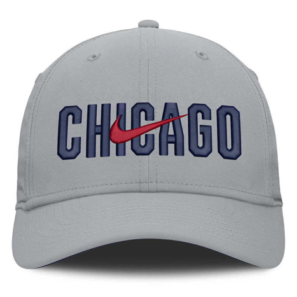 Chicago Cubs Nike Primetime Rise Dri-FIT Flex Hat - Gray - Nike Sale