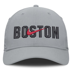 Boston Red Sox Nike Primetime Rise Dri-FIT Flex Hat - Gray - Nike on Sale