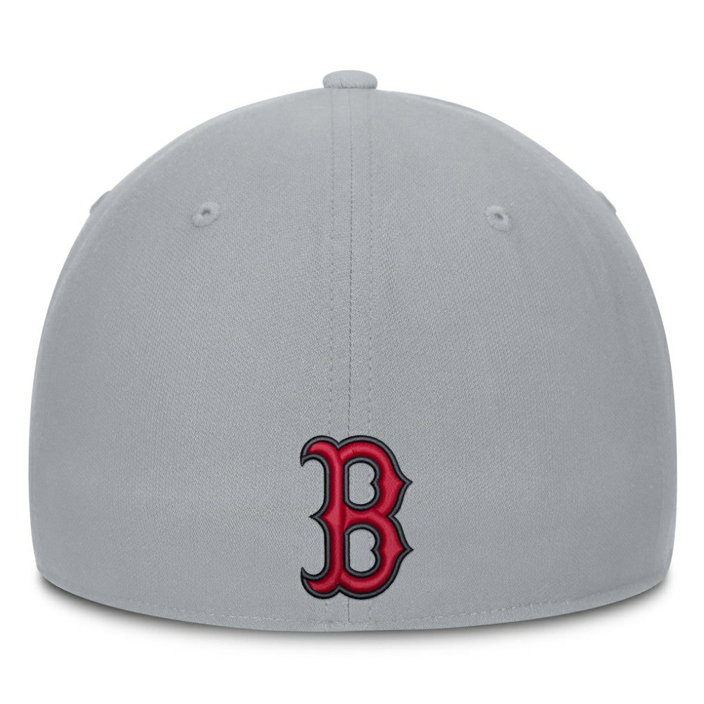 Boston Red Sox Nike Primetime Rise Dri-FIT Flex Hat - Gray - Nike on Sale