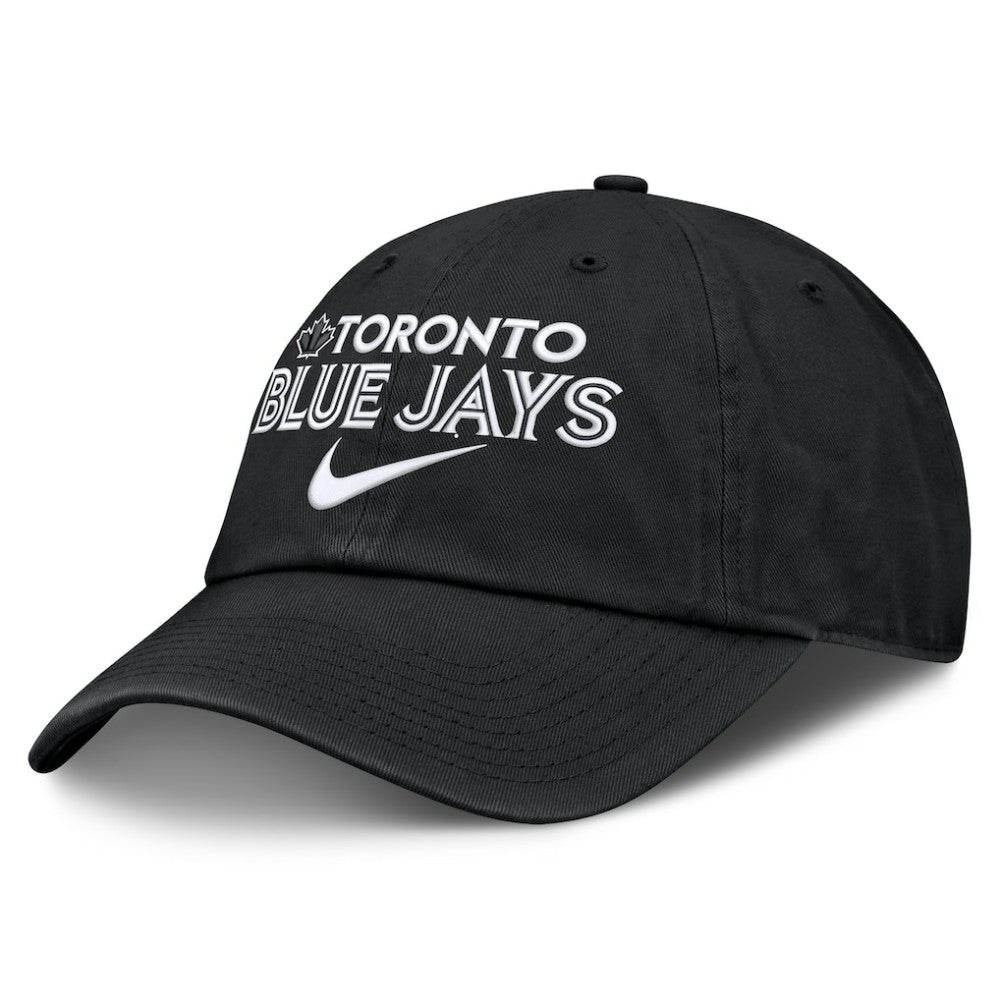 Toronto Blue Jays Nike Primetime Club Adjustable Hat - Black - Nike Lifestyle