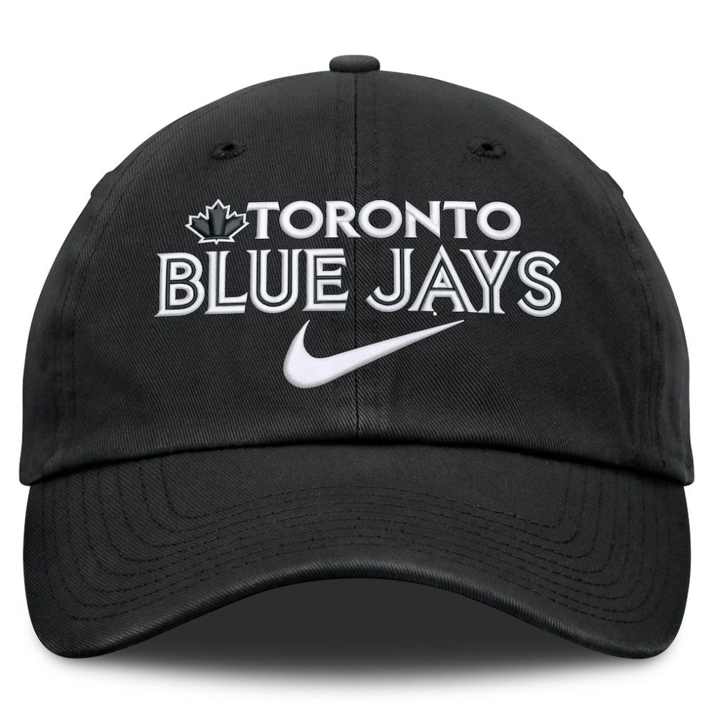 Toronto Blue Jays Nike Primetime Club Adjustable Hat - Black - Nike Lifestyle