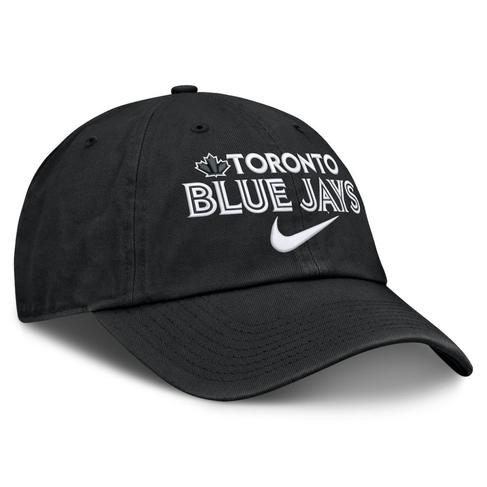 Toronto Blue Jays Nike Primetime Club Adjustable Hat - Black - Nike Lifestyle