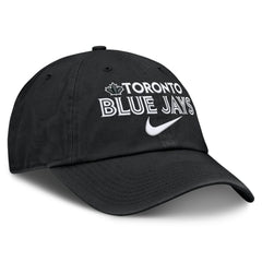 Toronto Blue Jays Nike Primetime Club Adjustable Hat - Black - Nike Lifestyle