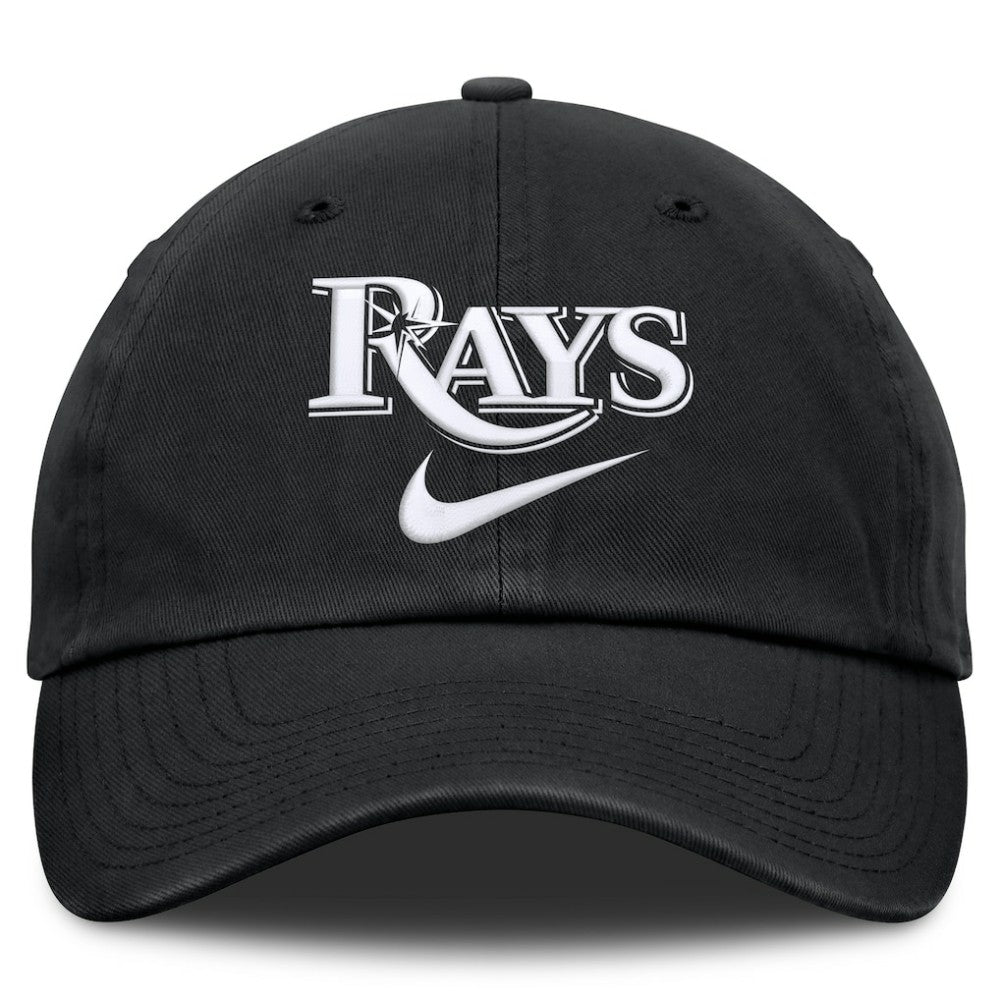Tampa Bay Rays Nike Primetime Club Adjustable Hat - Black - Nike Online
