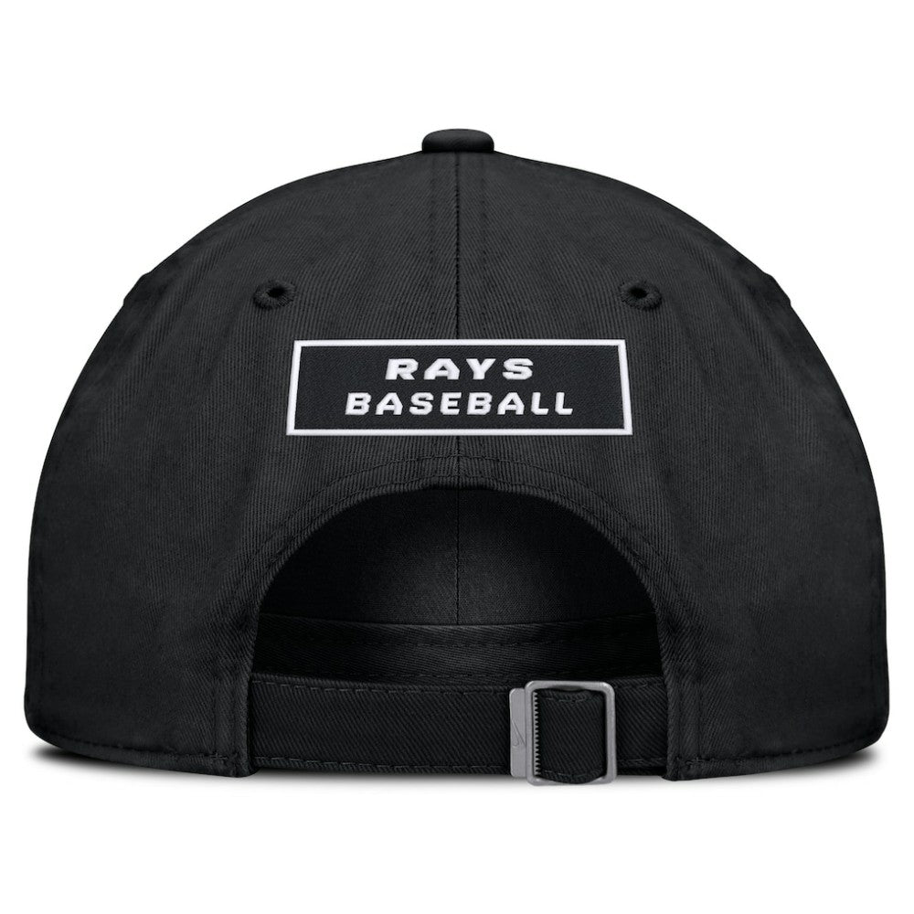 Tampa Bay Rays Nike Primetime Club Adjustable Hat - Black - Nike Online
