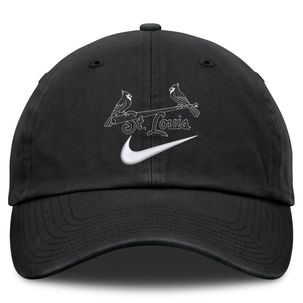 St. Louis Cardinals Nike Primetime Club Adjustable Hat - Black - Nike Sale