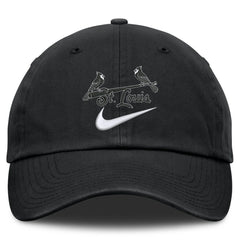 St. Louis Cardinals Nike Primetime Club Adjustable Hat - Black - Nike Sale