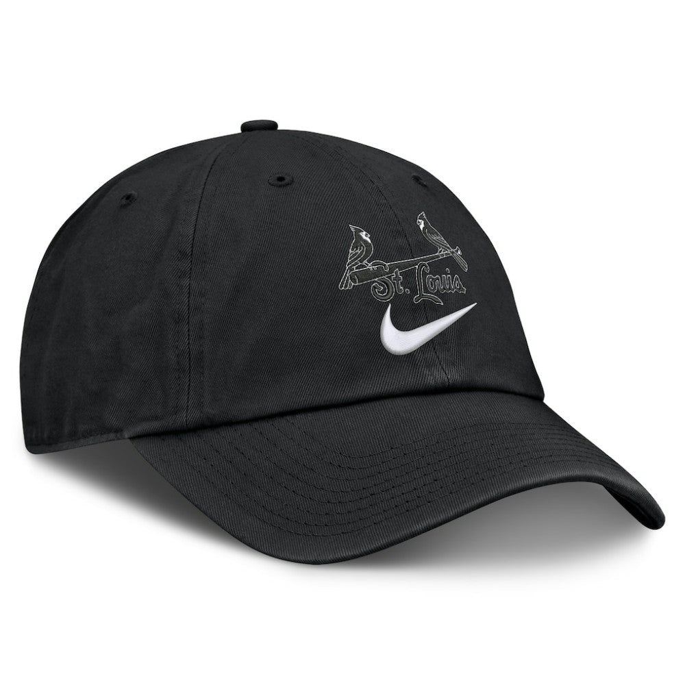 St. Louis Cardinals Nike Primetime Club Adjustable Hat - Black - Nike Sale