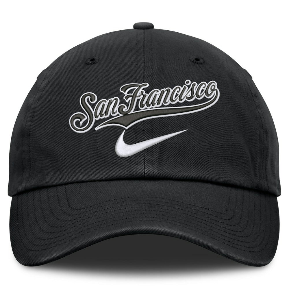 San Francisco Giants Nike Primetime Club Adjustable Hat - Black - Nike on Sale