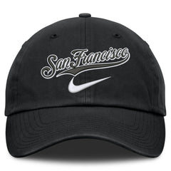 San Francisco Giants Nike Primetime Club Adjustable Hat - Black - Nike on Sale