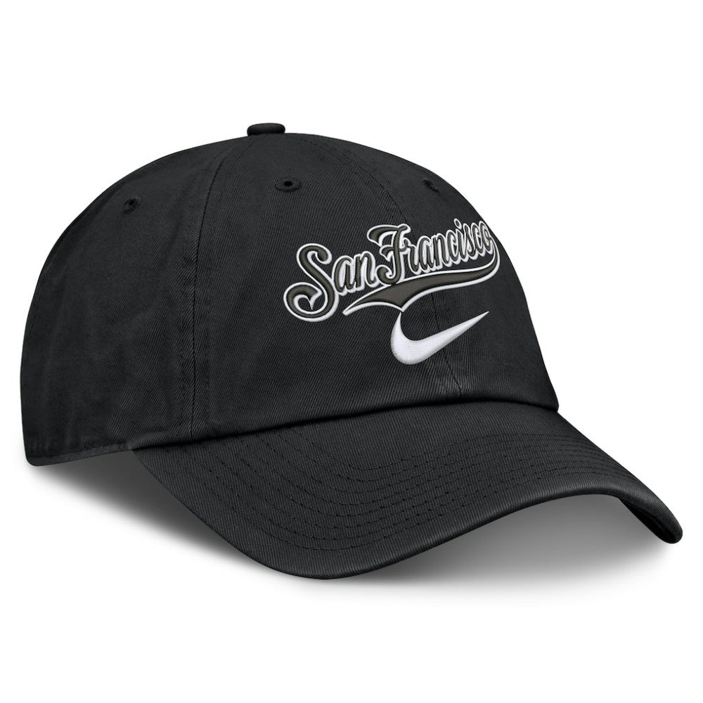 San Francisco Giants Nike Primetime Club Adjustable Hat - Black - Nike on Sale