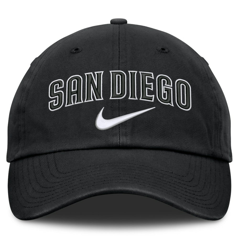 San Diego Padres Nike Primetime Club Adjustable Hat - Black - Nike Online