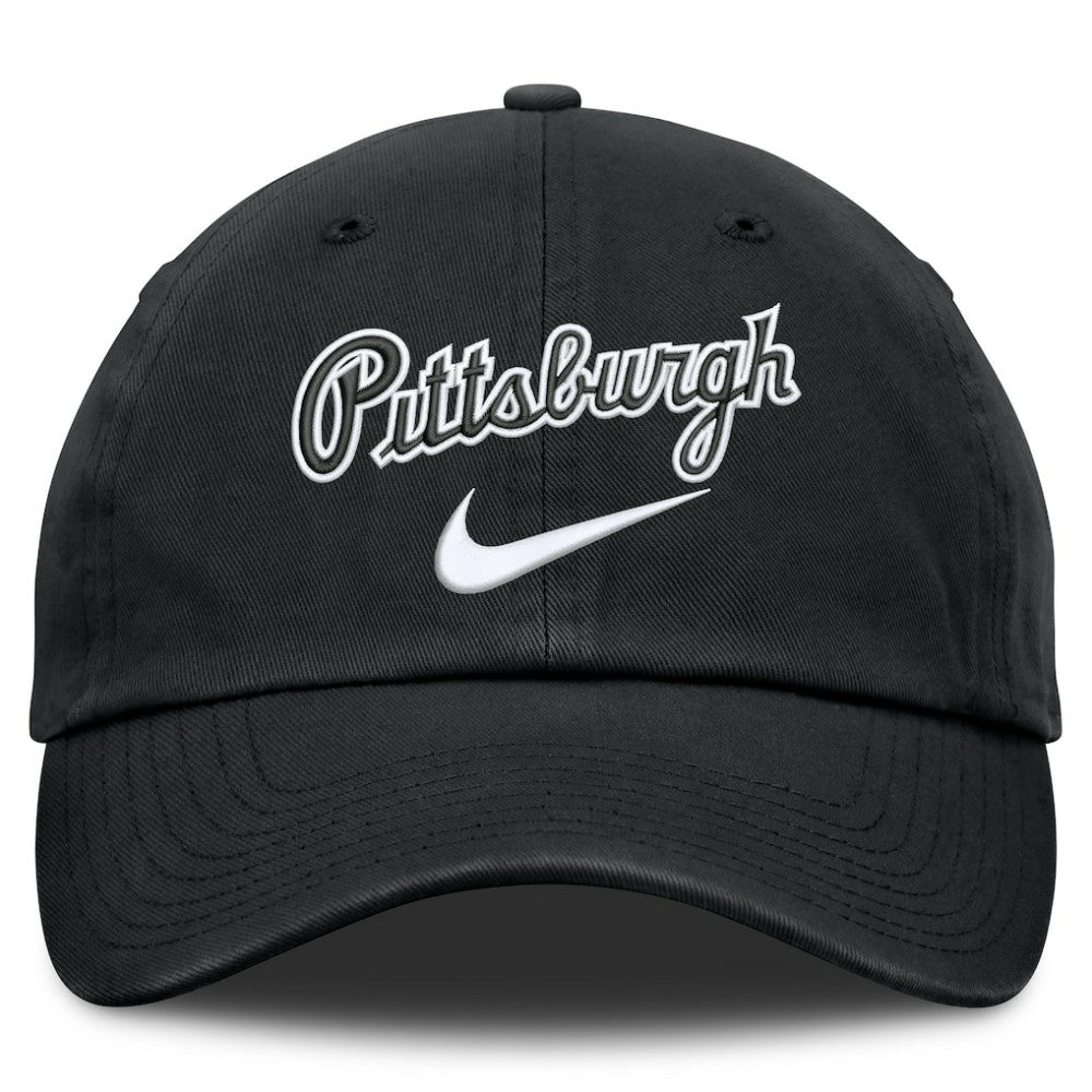 Pittsburgh Pirates Nike Primetime Club Adjustable Hat - Black - Nike Discount
