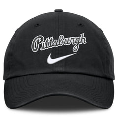 Pittsburgh Pirates Nike Primetime Club Adjustable Hat - Black - Nike Discount