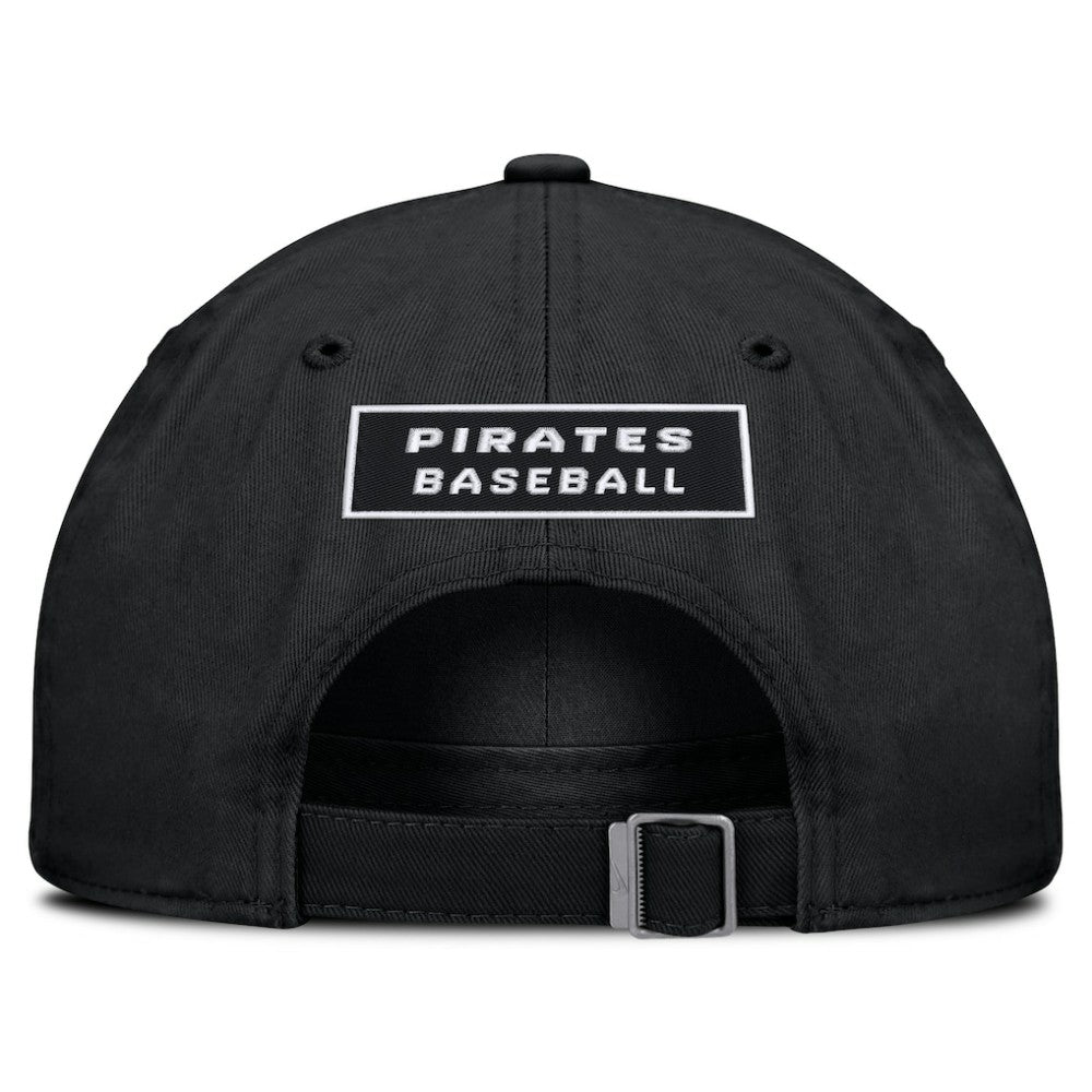 Pittsburgh Pirates Nike Primetime Club Adjustable Hat - Black - Nike Discount