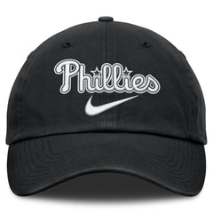 Philadelphia Phillies Nike Primetime Club Adjustable Hat - Black - Nike Online
