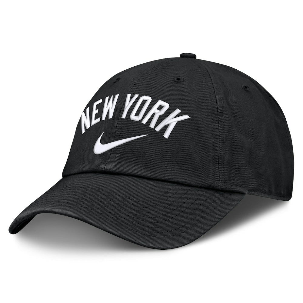 New York Yankees Nike Primetime Club Adjustable Hat - Black - Nike Discount