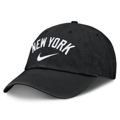 New York Yankees Nike Primetime Club Adjustable Hat - Black - Nike Discount