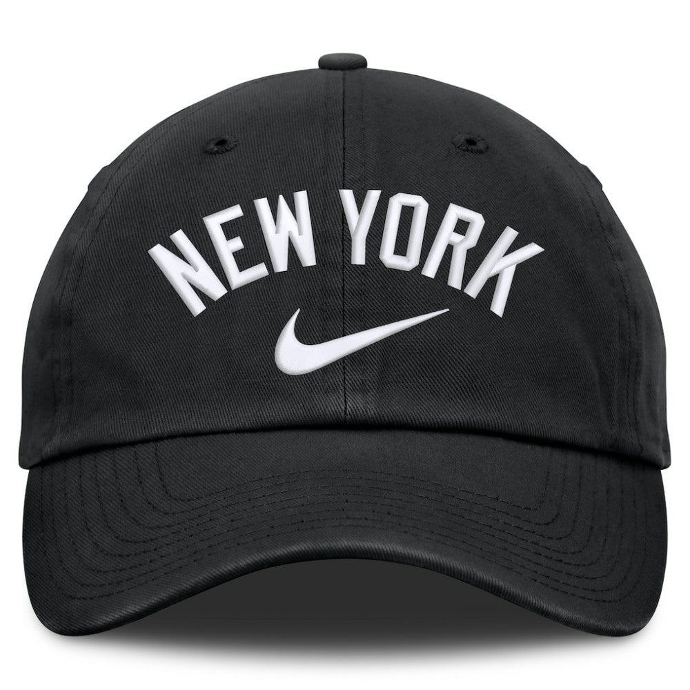 New York Yankees Nike Primetime Club Adjustable Hat - Black - Nike Discount