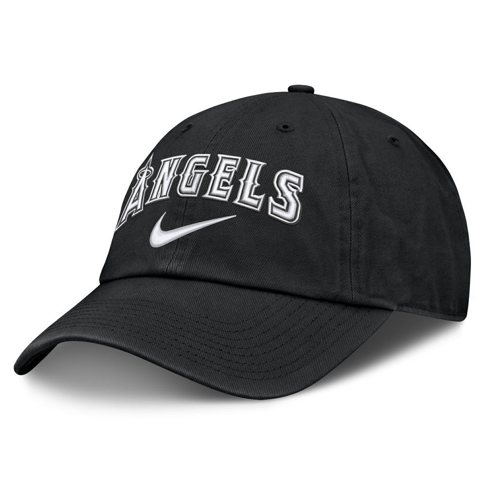 Los Angeles Angels Nike Primetime Club Adjustable Hat - Black - Nike on Sale