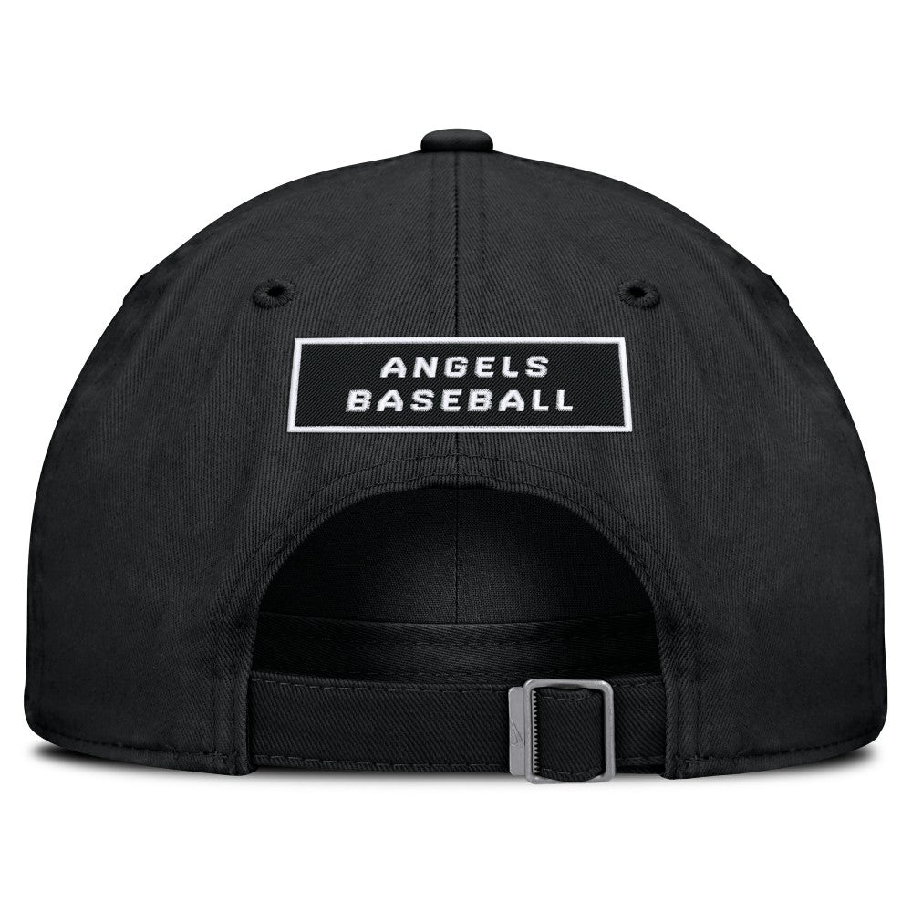 Los Angeles Angels Nike Primetime Club Adjustable Hat - Black - Nike on Sale