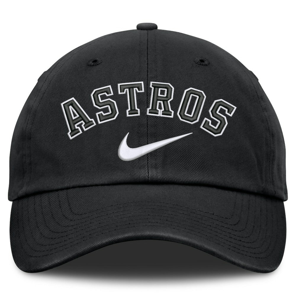 Houston Astros Nike Primetime Club Adjustable Hat - Black - Nike Discount