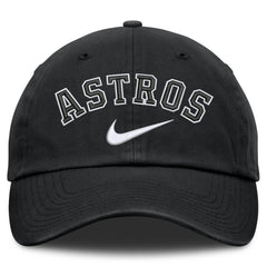 Houston Astros Nike Primetime Club Adjustable Hat - Black - Nike Discount