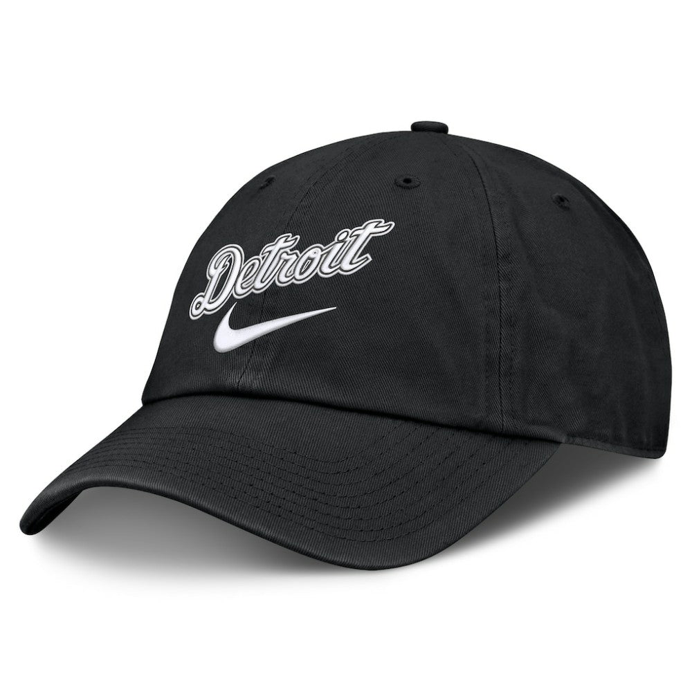 Detroit Tigers Nike Primetime Club Adjustable Hat - Black - Nike Sale
